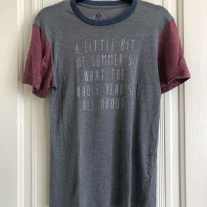 John Mayer Born and Raised World Tour T-shirt